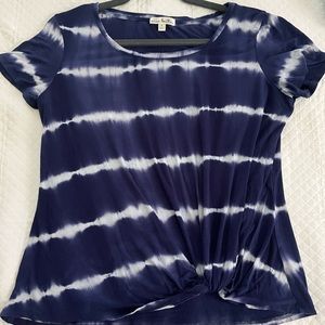 *Stitch Fix* Nine Britton navy/white tie dye